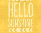8x10 hello sunshine