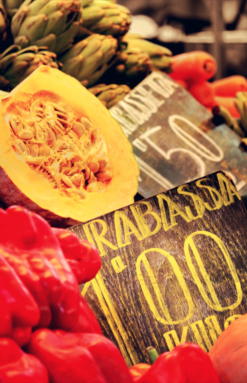 Food Photography, Kitchen Decor, 8x12 Photo Print, Vegetable Art