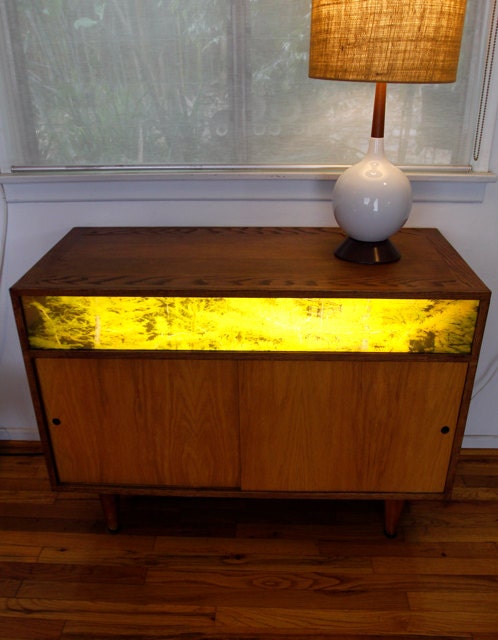Modern Reclaimed Wood Storage Unit by PSCraftworks