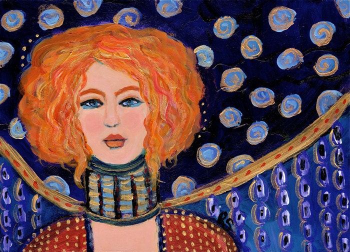 Golden Hair - Original Painting