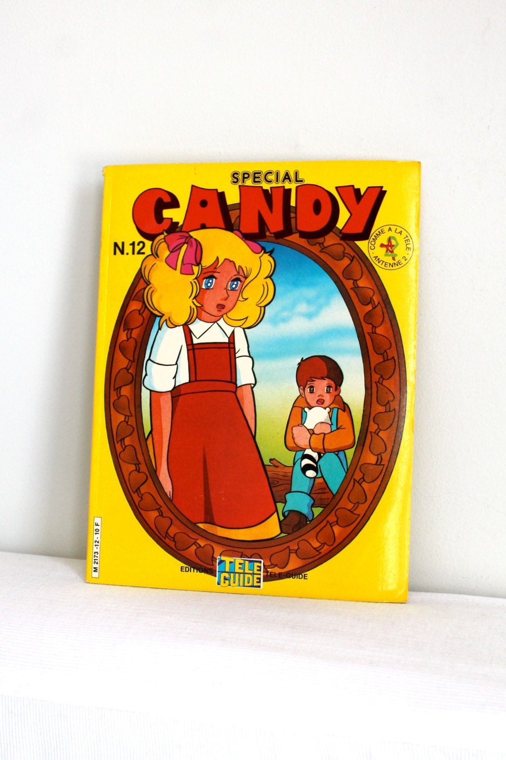 Vintage French children book - Le départ de Candy, Spécial Candy no. 12