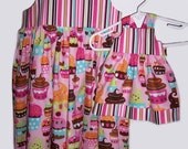Anna's Sweet Shoppe Matching Girl and Doll Dress Set