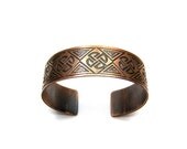 Celtic Designed Bracelet Cuff