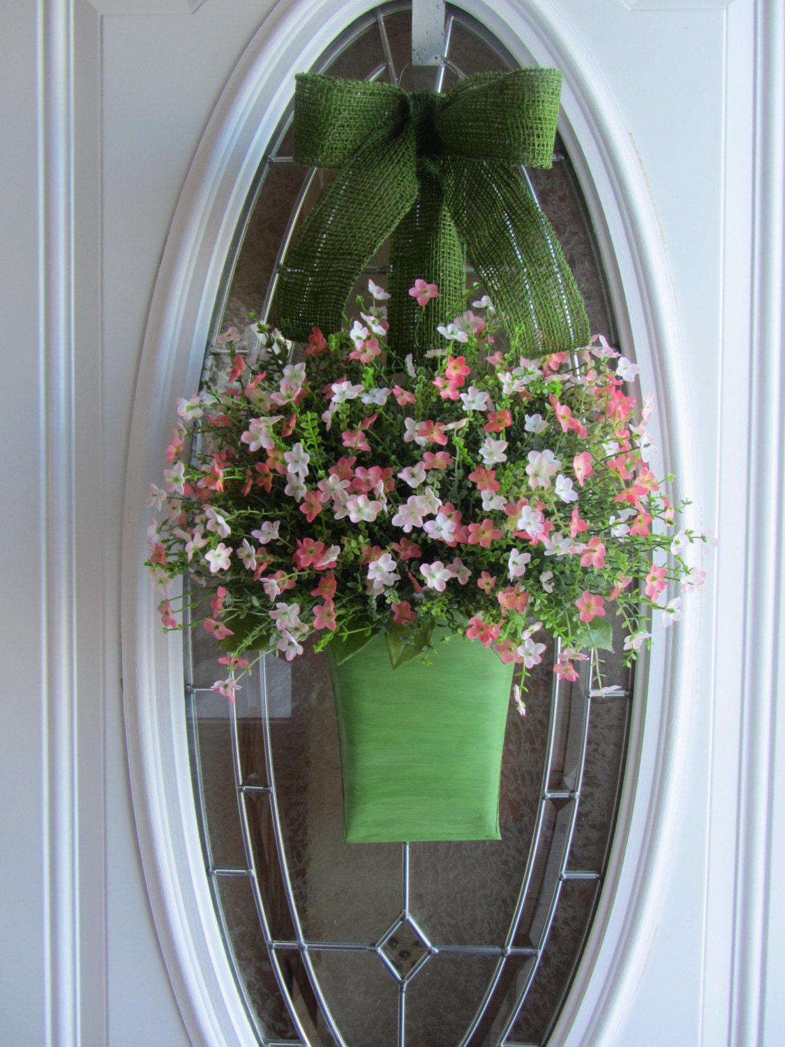 Spring Wreath - Spring Door Pocket - Summer Wreath