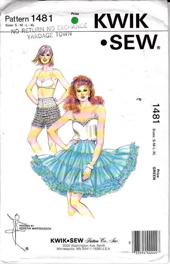 Kwik Sew 1481 Square Dance Petticoat Panties by patternsandcrafts