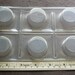 Resin Mold Flat Round Cabinet Knob or 35mm Jewelry