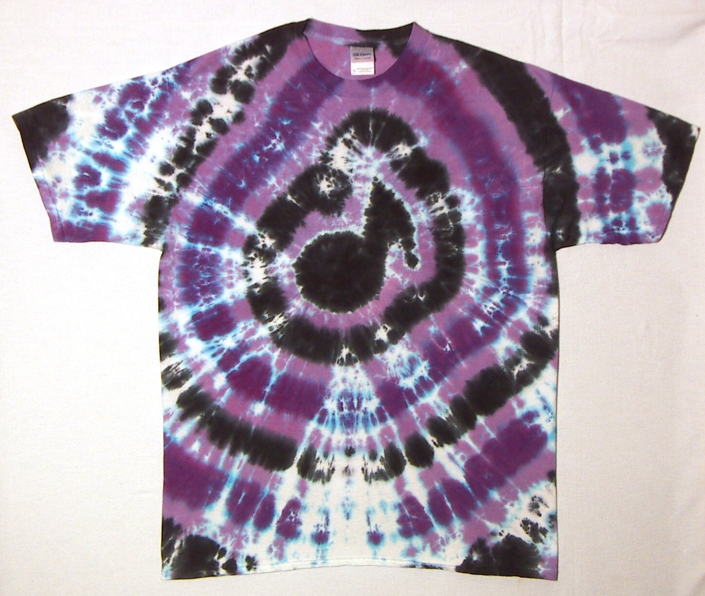 Purple Tie Dye Shirt Music Lover Size Adult Xl By Tiedyedmonkeys