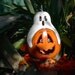 Halloween Gourd Ghost Pumpkin Jack O Lantern Lamp