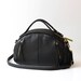 SALE Leather Handbag - OPELLE Baby Botanist Bag - in Pebbled Leather