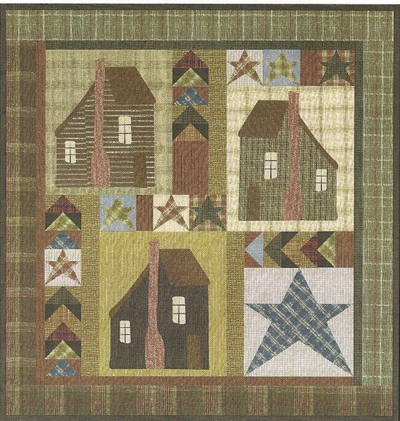 primitive-folk-art-wall-quilt-pattern-3-by-primfolkartshop