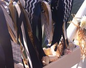 Nautical inspired wedding Ribbon Wands set of 20 Il_170x135