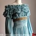 Final SALE. Wedding dress. Plus Size or any size. Aqua Teal Sea Foam Green. Fairy Dress. Renaissance clothing. Renaissance clothes.
