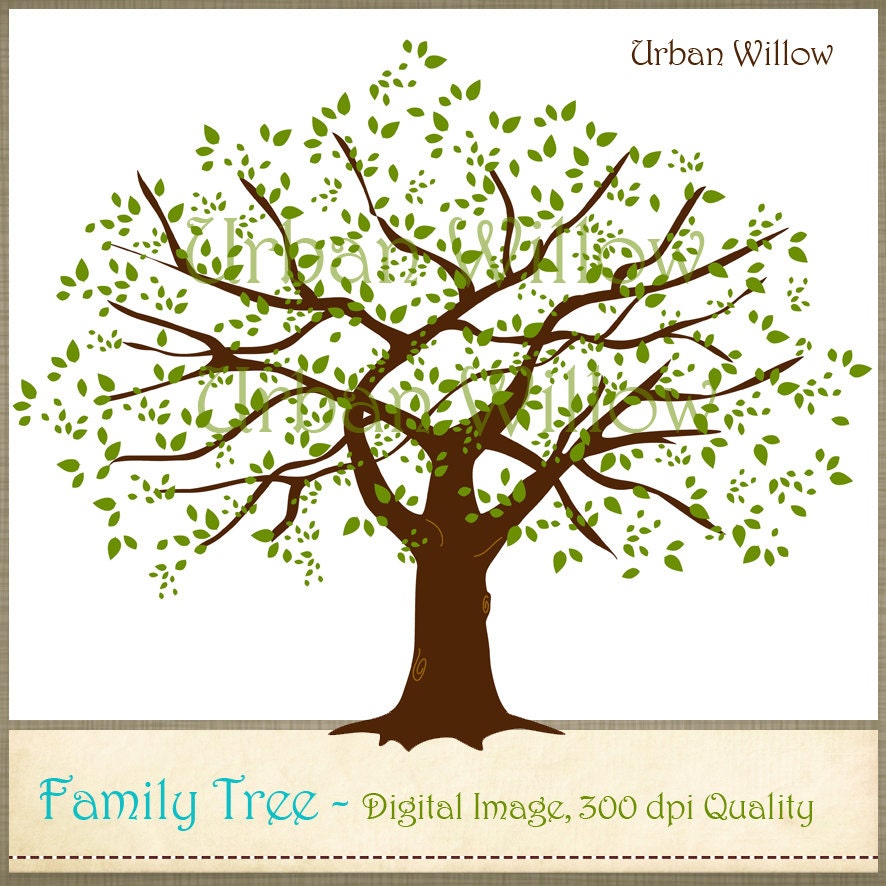 clipart of family trees - photo #45