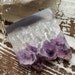 LAYLA / Raw Purple AMETHYST Druzy Quartz Crystal Cluster Gemstone Pendant Layering Necklace, Sterling Silver, Summer, LARGE