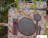 2 Adorable Montessori Teach Me Placemats...Free Personalization  and you pick the fabric
