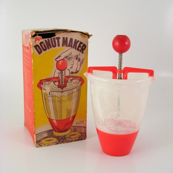 Vintage Donut Maker Popeil's MidCentury by WoolTrousers on Etsy