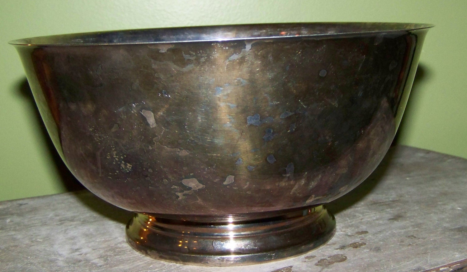 Paul Revere Reproduction Silver Bowl Oneida by secretgardenfarms