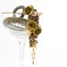 Bead Crochet Necklace "Goldfish" Made to order Jewelry Beadwork Swarovski Crystal Czech glass beads Pastel