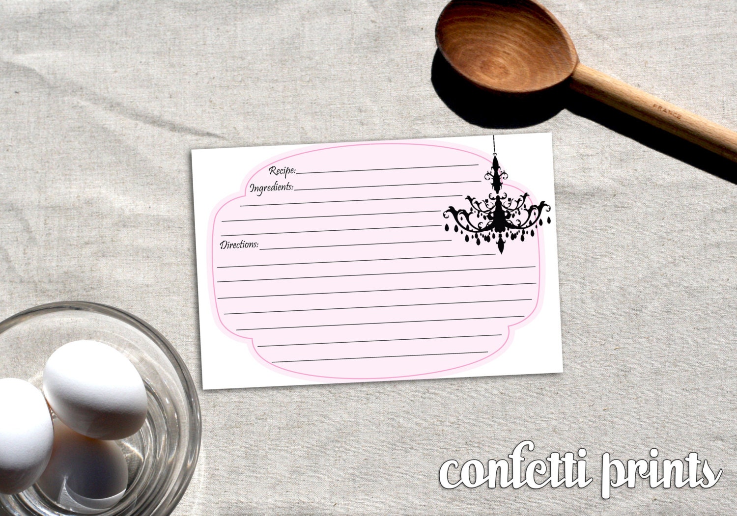 Recipe Card - DESPERATE HOUSEWIFE Printable Il_570xn