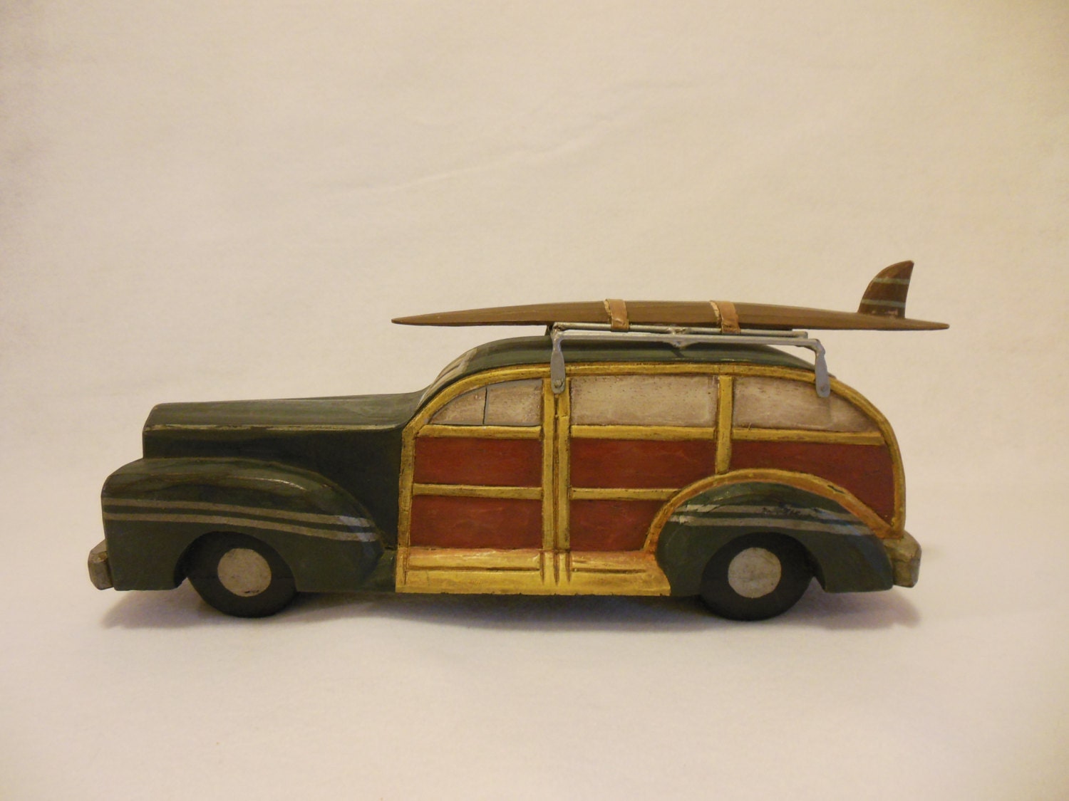 WOODY ... Woody Wagon ... Surf City ... Surfer ... Woody SURFER WAGON ... Wooden Car