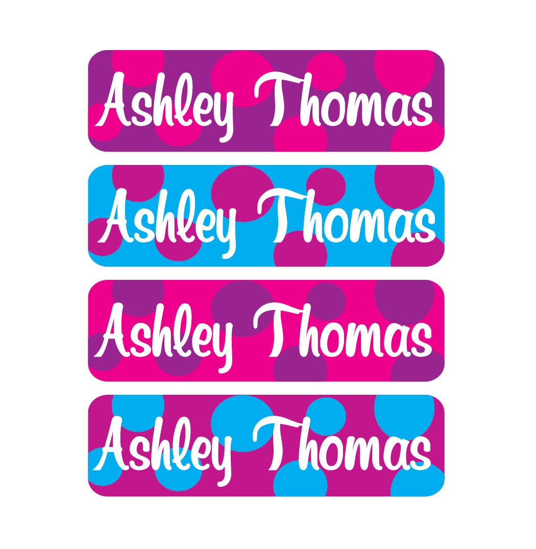 60 Dishwasher Safe Labels Great For Daycare By MeYDecals On Etsy