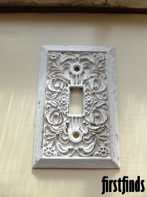 1 shabby chic white electrical outlet cover socket by 1 shabby chic white electrical outlet cover socket by