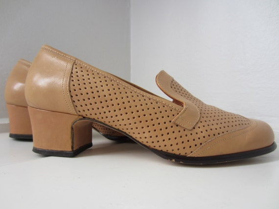 ... , US 7,5 EUR 38 UK 5   Vintage Ã  talons de chaussures de marche