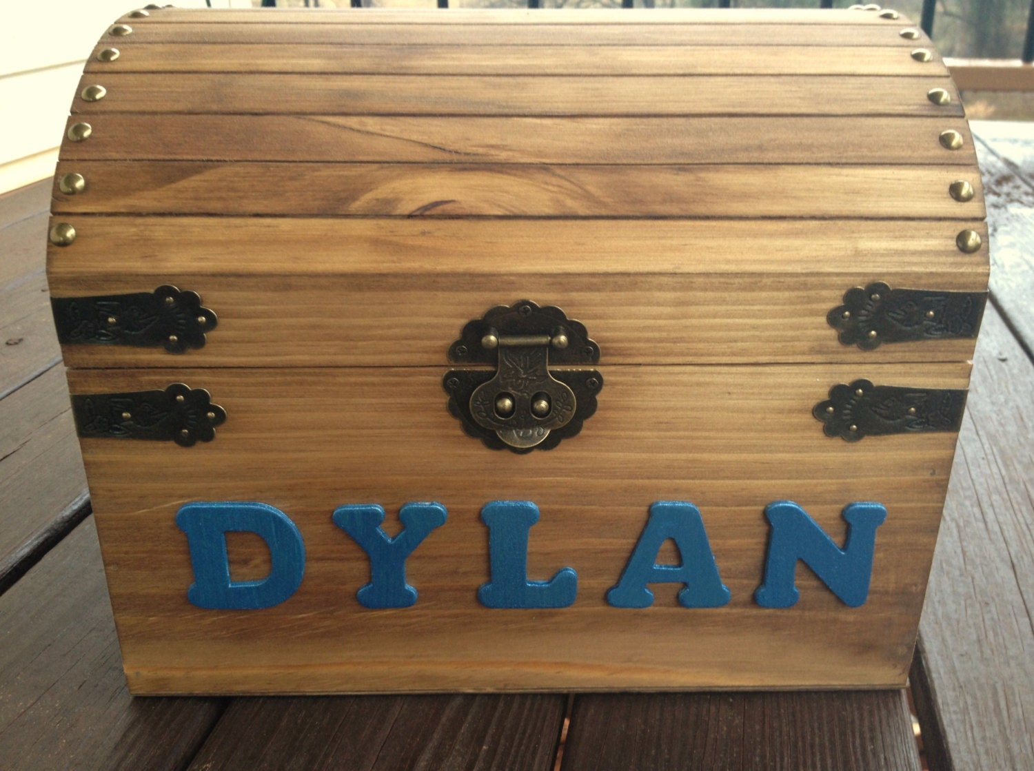 home made toy chest