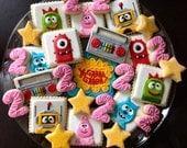 2 Dozen Yo Gabba Gabba Decorated Birthday Cookies