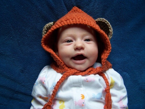 Baby Ewok Inspired Hood