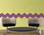 Chevron Border Wall Decal Vinyl Decor