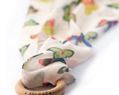 Personalized Hand Kite - Butterfly Silky Dress Up - Montessori Toys - Eco Friendly Toys - CakeInTheMorn