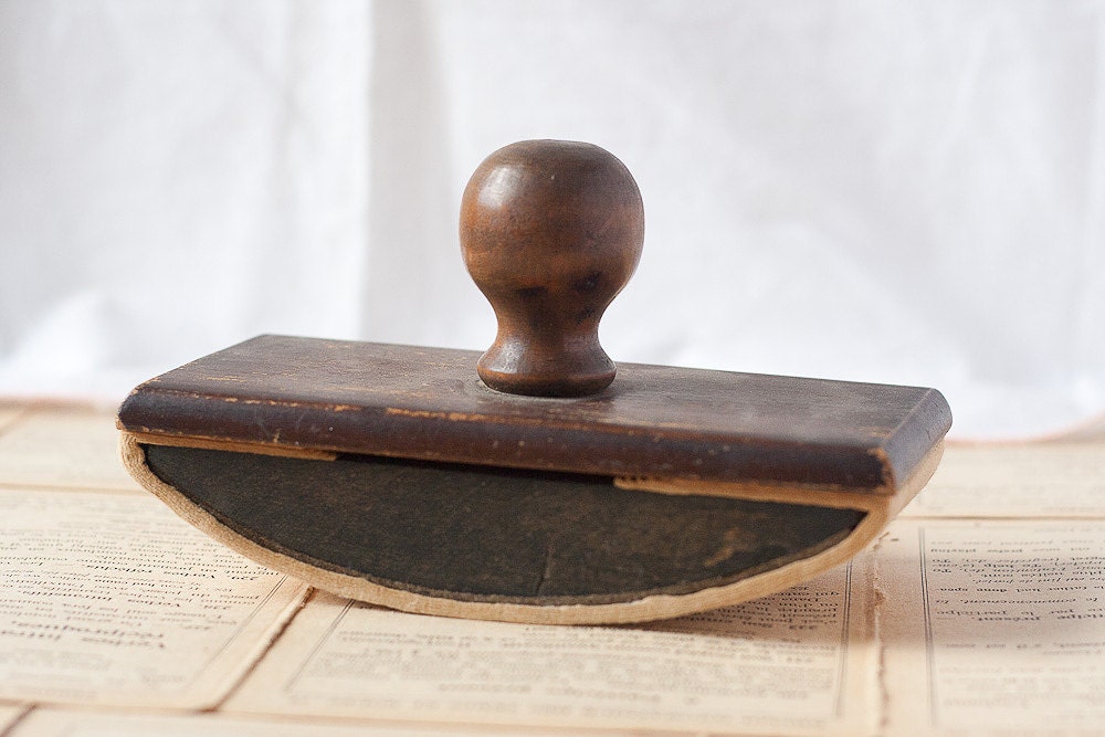 Vintage French Rocking Ink Blotter for by CallalooSoupVintage