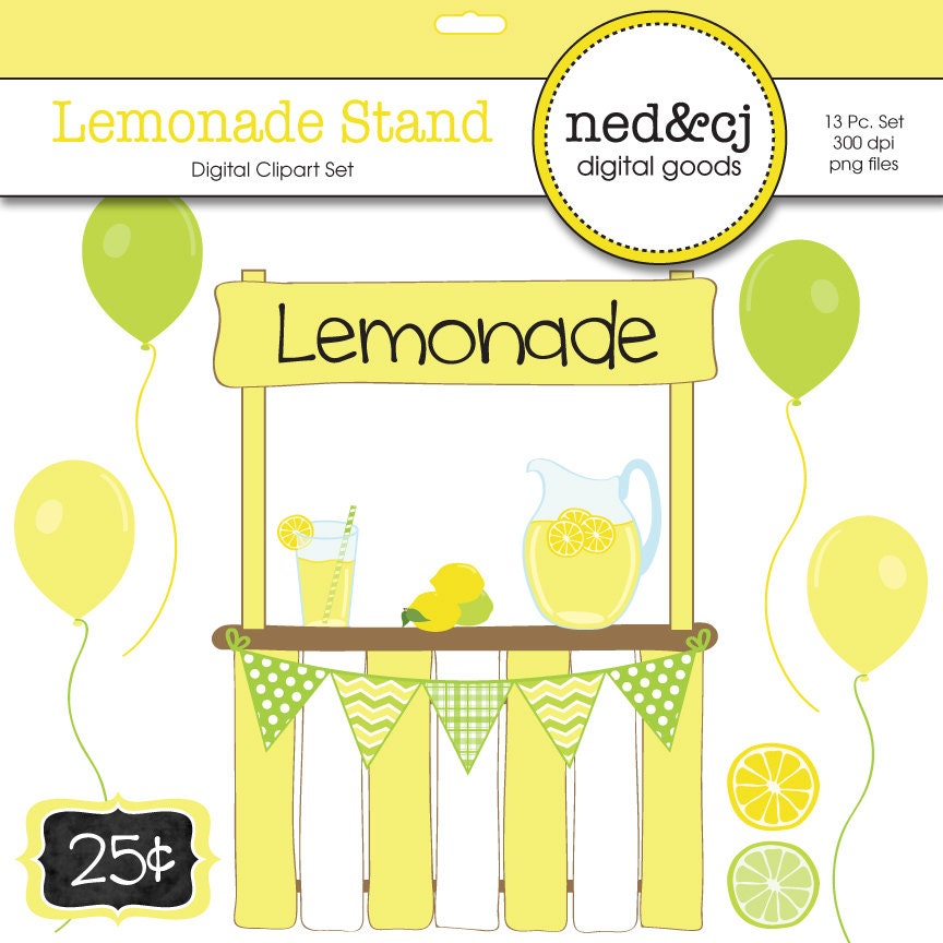lemonade stand clipart - photo #7