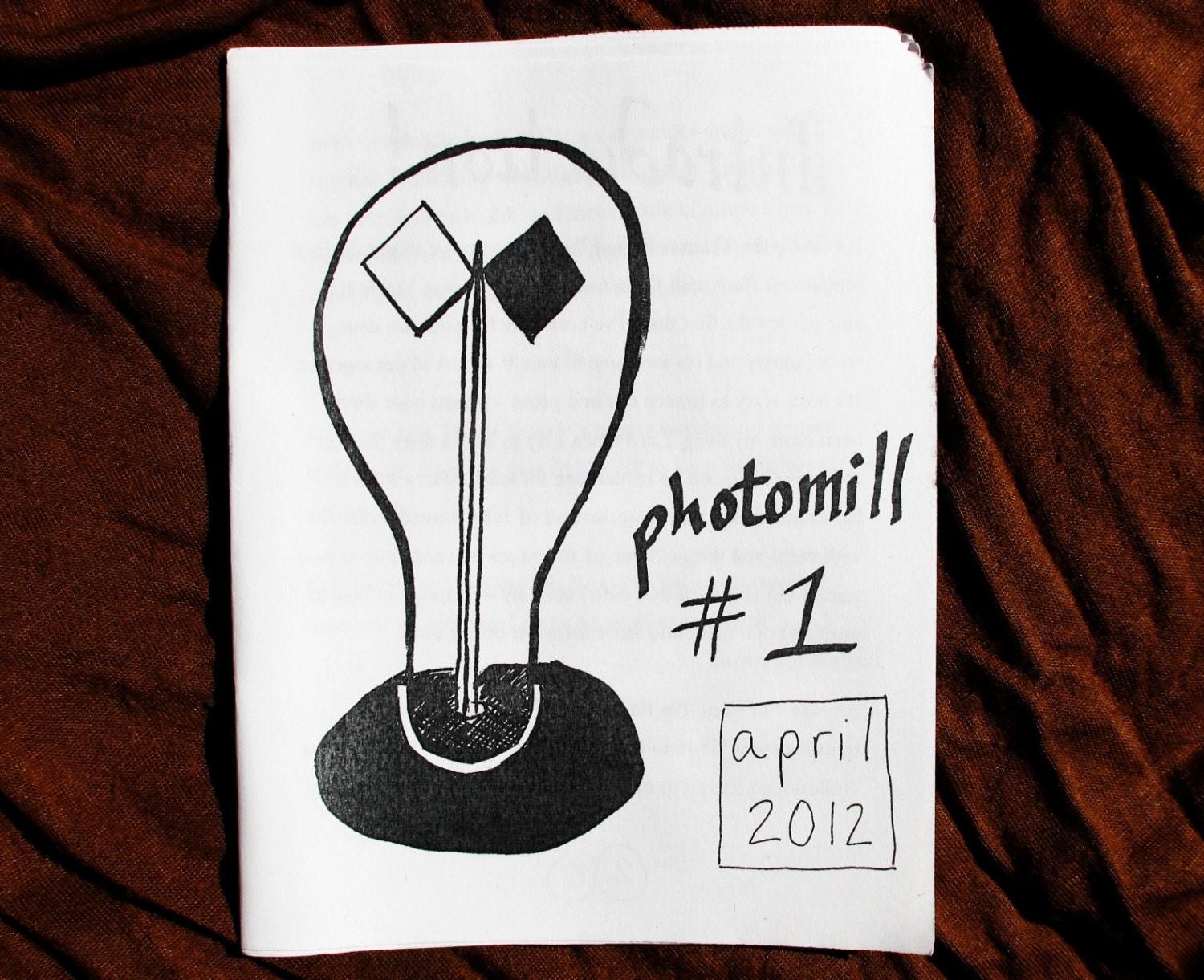 Photomill Zine - Issue 1 - ONE COPY LEFT