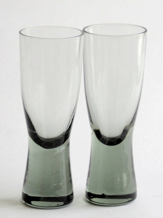 Holmegaard Canada Shot Glasses Port Wine Smoke Glass by Ato55mic