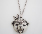 SALE Bear Necklace