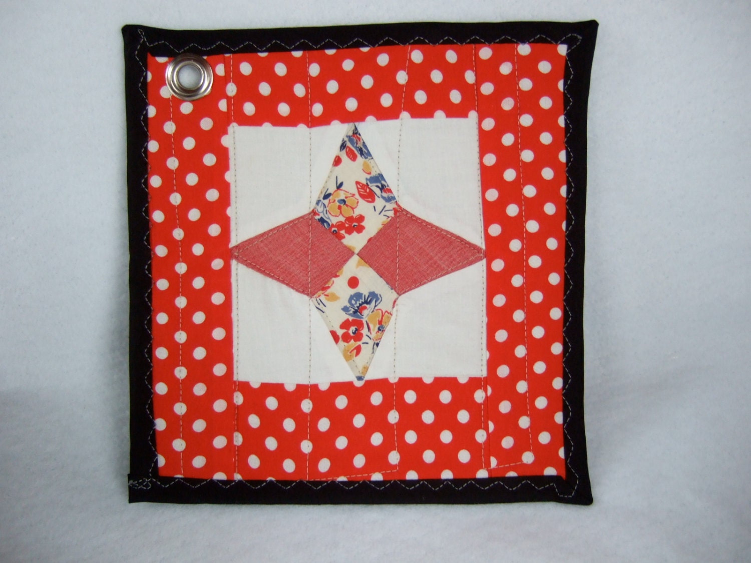 Red Star Singleton Pot Holder