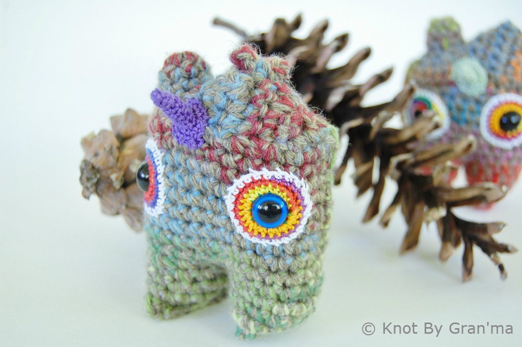 Rawker Unicorn Mini Pocket Monster Collectible Childrens Doll