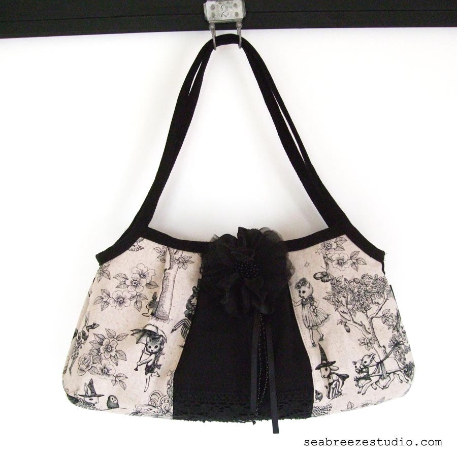 Granny bag -Romantic fantasia (OOAK)