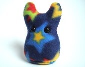 Small Plush Monster -- Star-Spangled Something -- Stuffed Animal