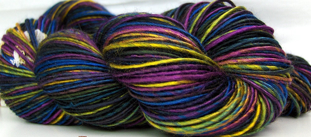 HandSpun Bamboo Yarn DragonSong 222 yards