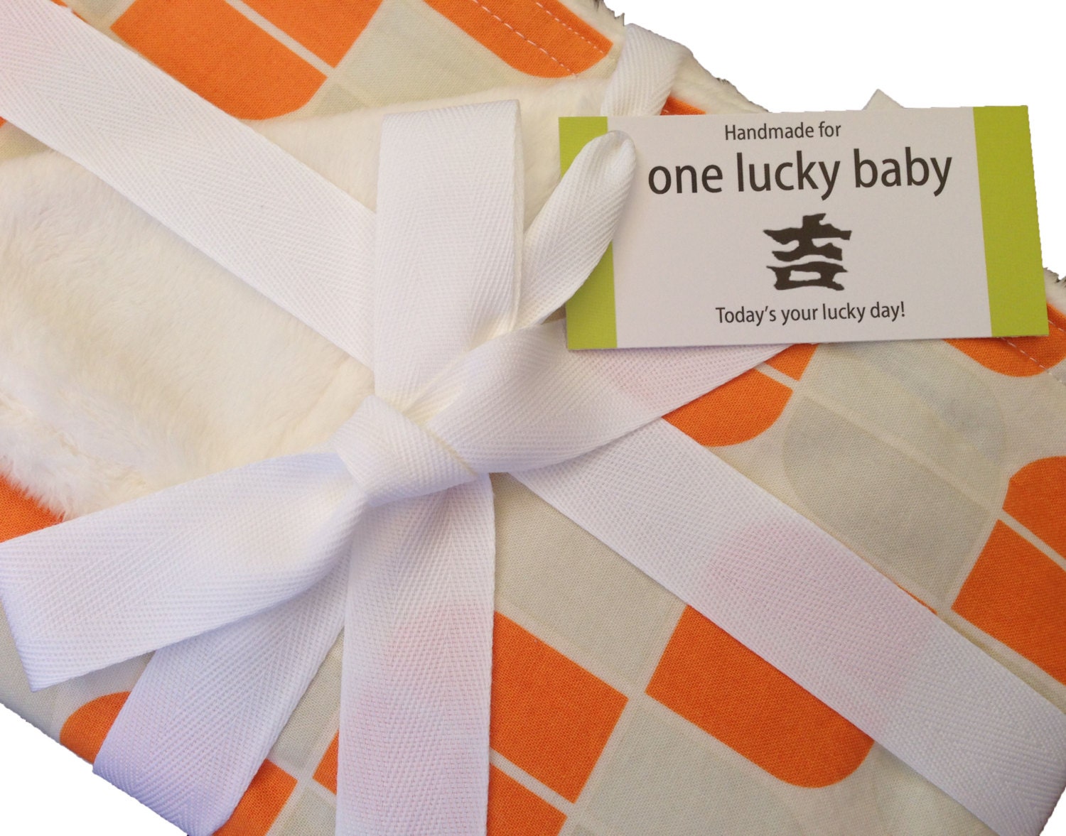 MOD Tangerine Toddler Blanket
