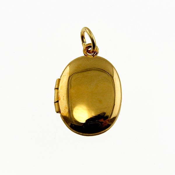Gold Filled Locket, Mini Locket, GF Locket, Precious Metal Locket - 12 x 10MM