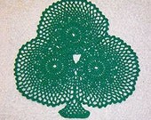 Clover Doily, Crochet Pattern