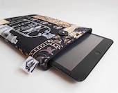 iPad Mini Case, iPad Mini Cover, iPad Mini Sleeve --- Quote the Raven --- Custom sizing available for other Tablets and E-readers