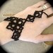 Tatted Slave Bracelet - Petals