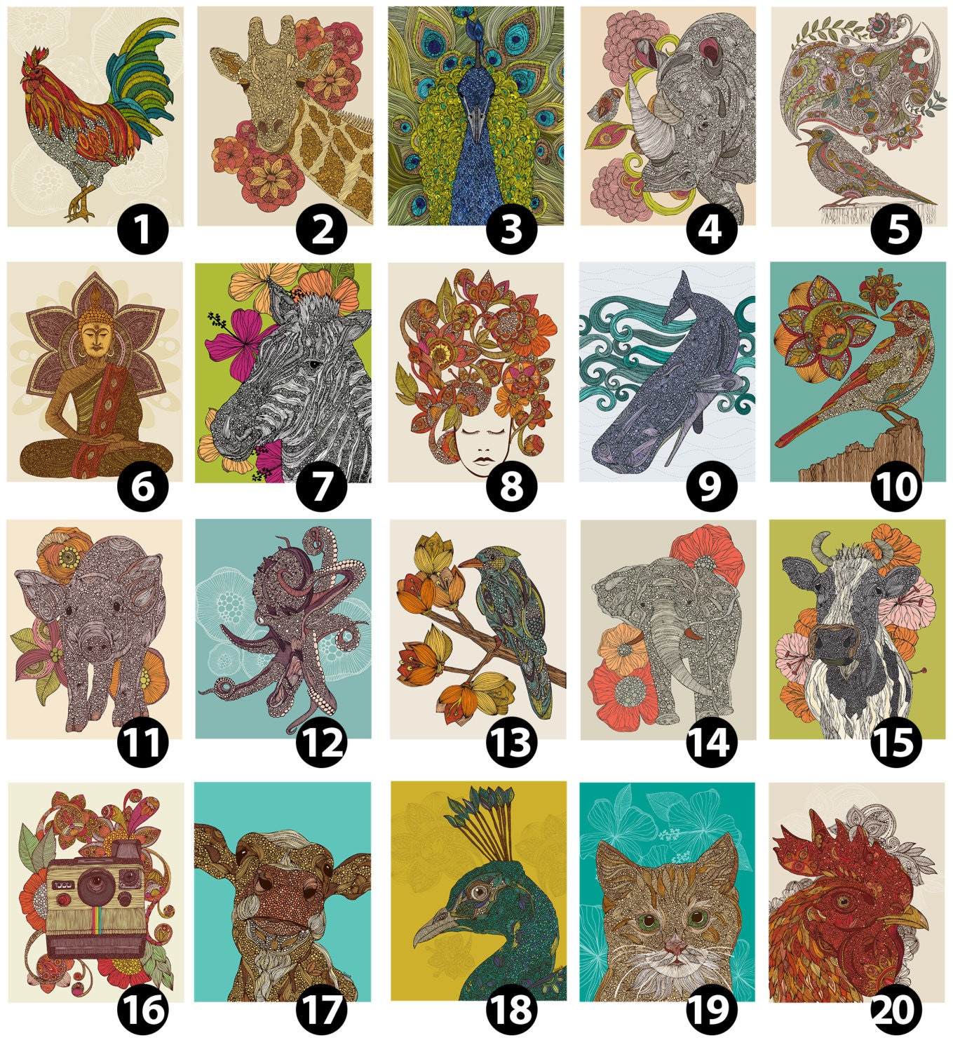 Pick your print - 5x7