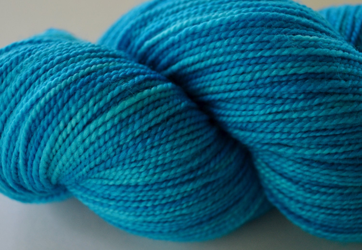Deep Turquoise - 100% Superwash Merino Sock Yarn