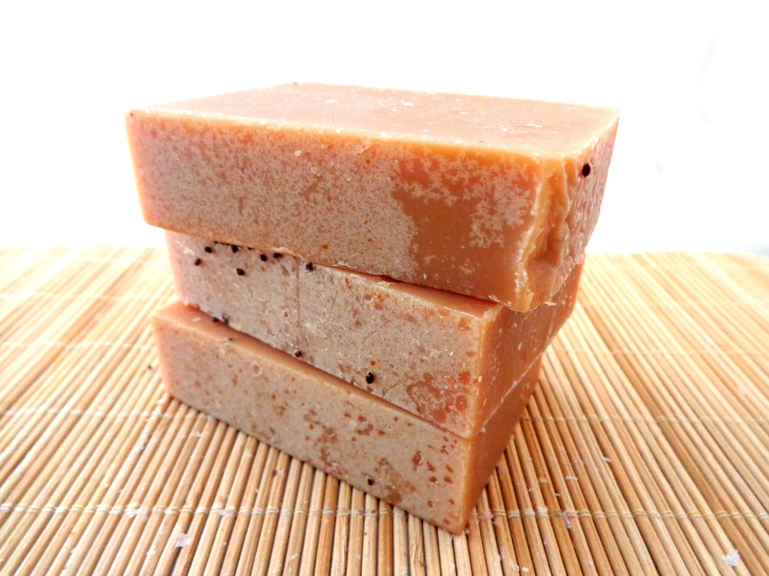 3 Pack of Handmade Soap - Coconut Milk Soap - Spiced Cranberries Handmade Soap